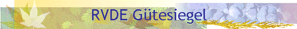 RVDE Gtesiegel